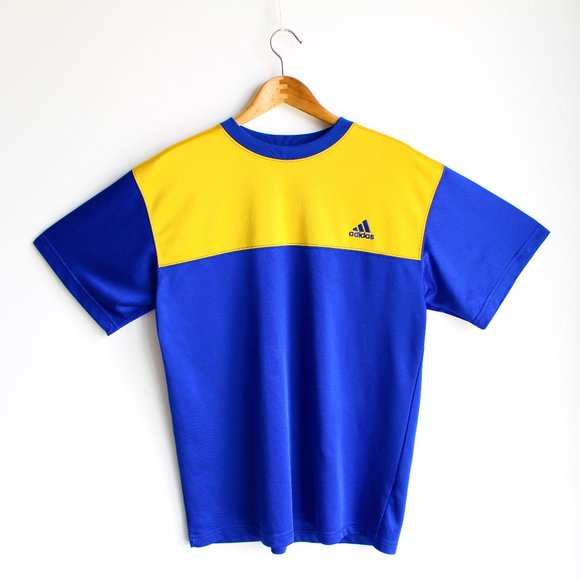 Vintage 90's Adidas Jersey Tee Made In Canada - Picture 1 of 5